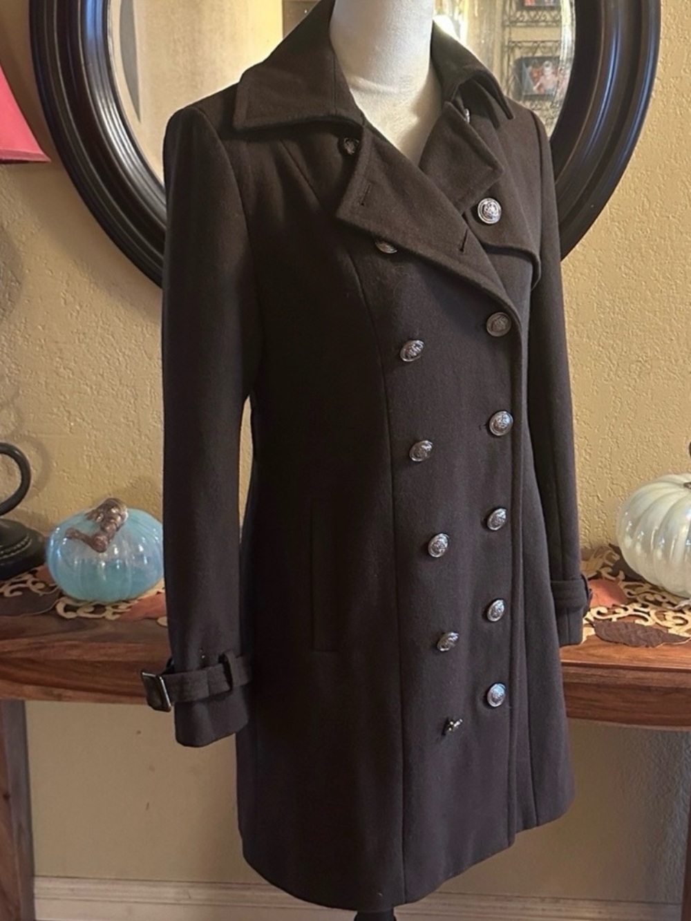 Forever 21 Chocolate Brown Coat